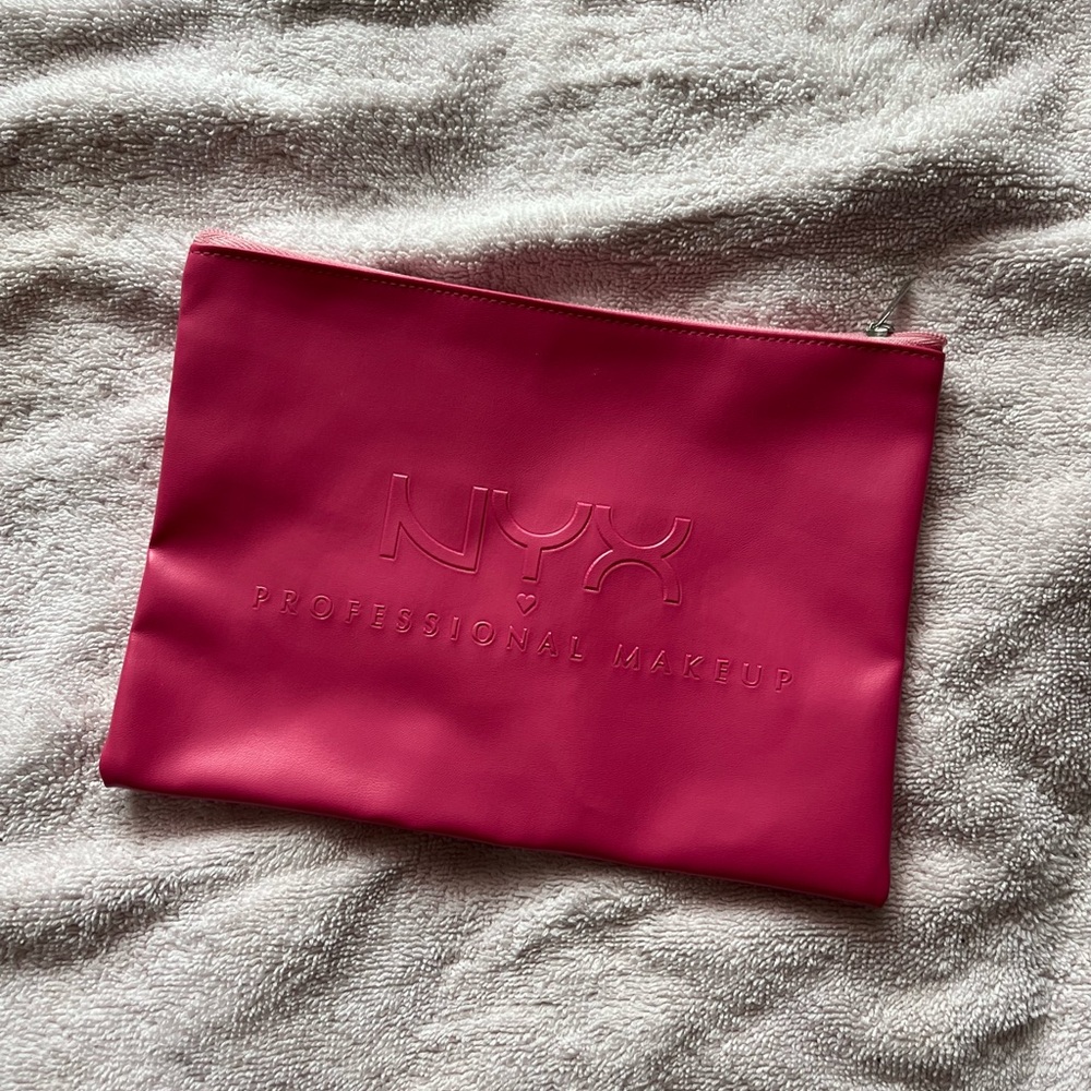 NYX Fuchsia Cosmetic Bag